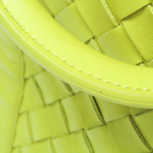 BOTTEGA VENETA Yellow Leather Intrecciato Backpack main image 12